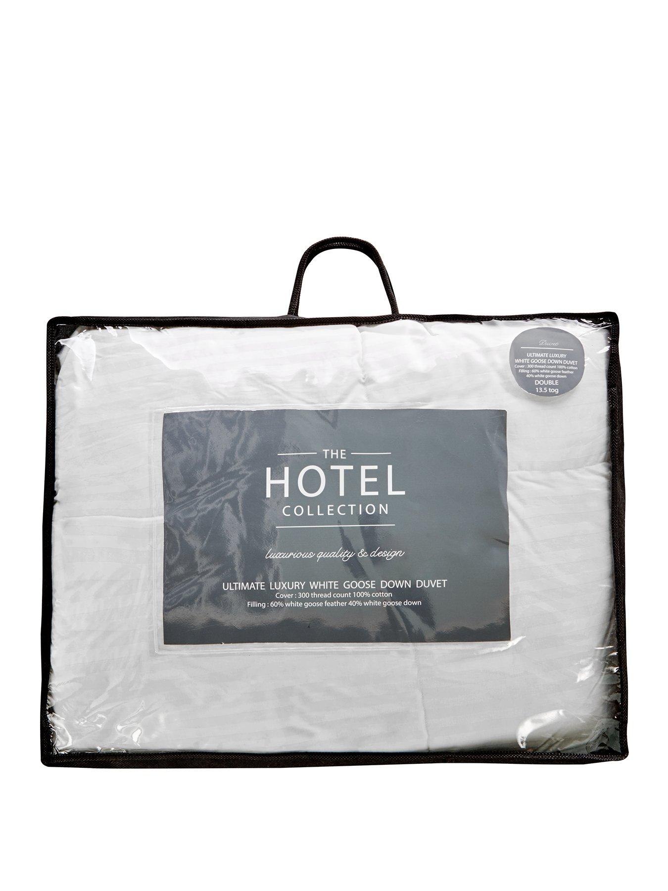 Hotel Collection Ultimate Luxury White Goose Down 13 5 Tog Duvet