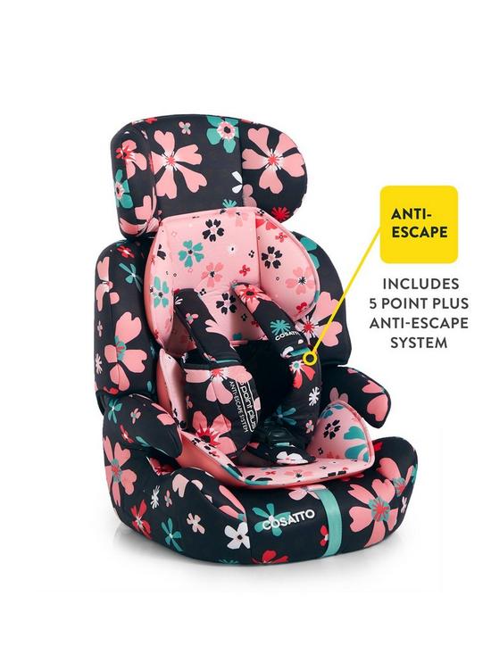 stillFront image of cosatto-zoomi-group-123-car-seat-paper-petals