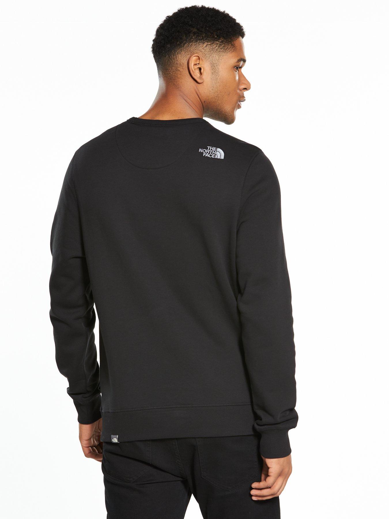 the north face drew peak crew sweatshirt