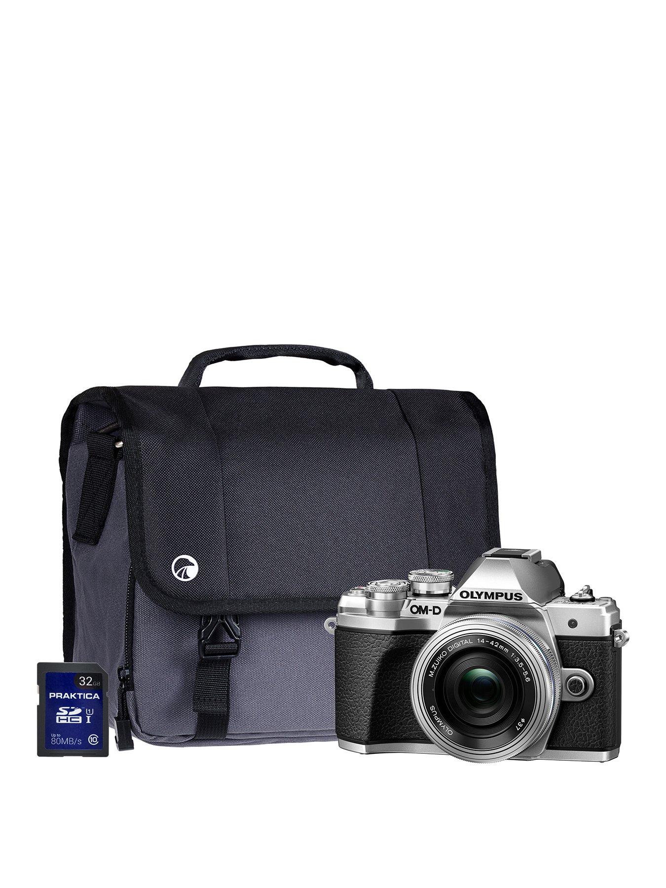 Olympus Om-D E-M10 Mk Iii Silver Camera Kit Inc 14-42Mm Lens, 32Gb Sd And Case - Save &Pound;40 With Voucher Code Mjxam