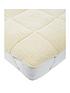  image of very-home-super-soft-teddy-fleece-deep-5cm-mattress-topper
