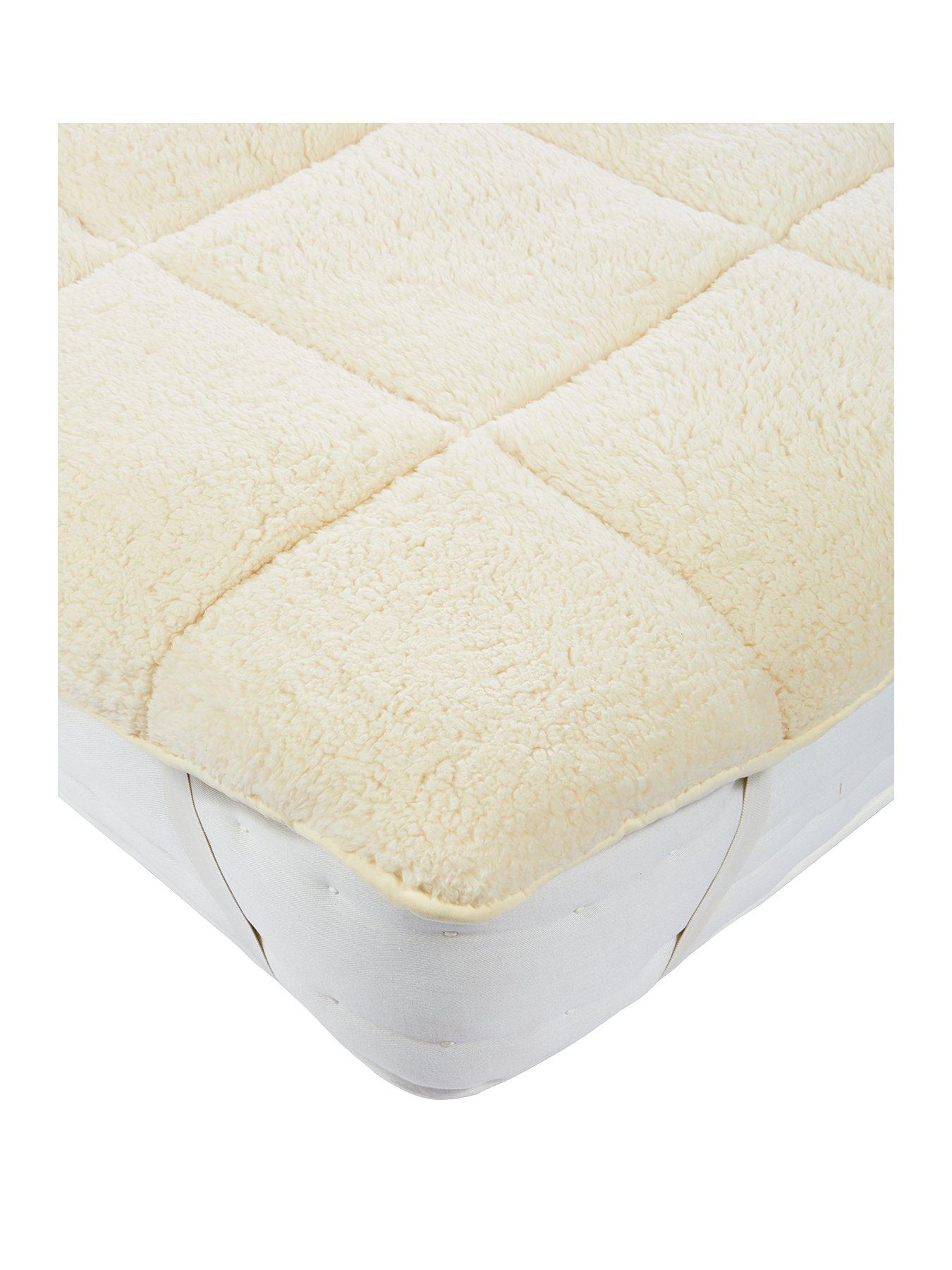 Image 2 of 4 of Very Home Super Soft Teddy Fleece Deep 5Cm Mattress Topper