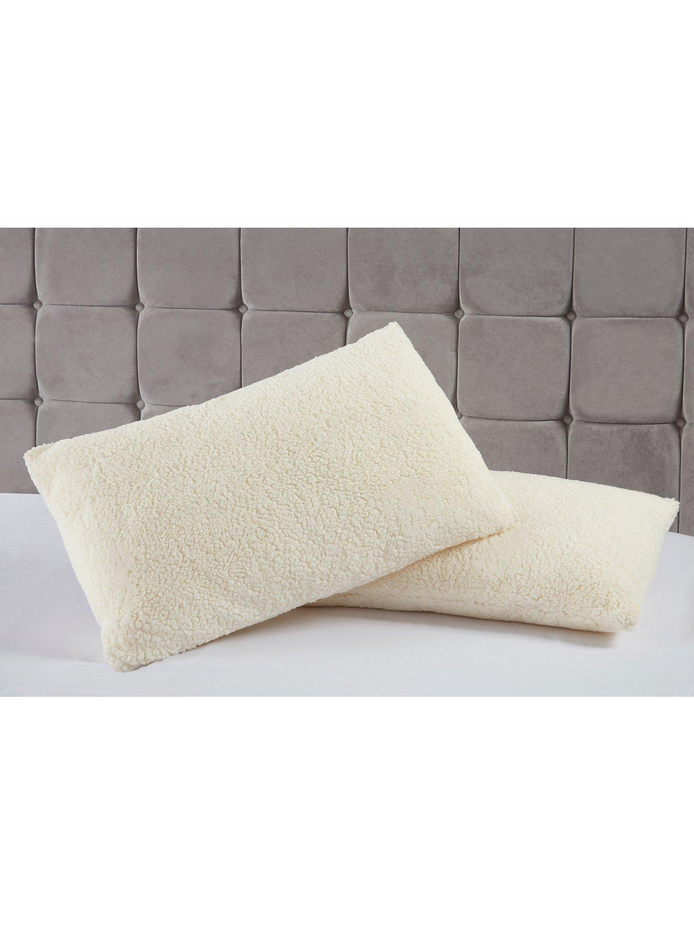 Image 3 of 3 of Very Home Super Soft Teddy Fleece Pillows (Pair)