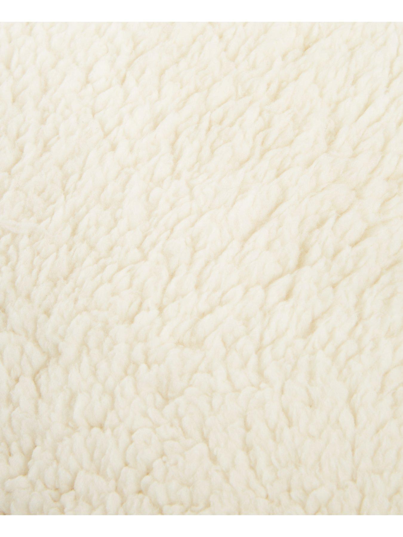 Image 3 of 4 of The Very Collection Super Soft Teddy Fleece Pillow Protectors (Pair)