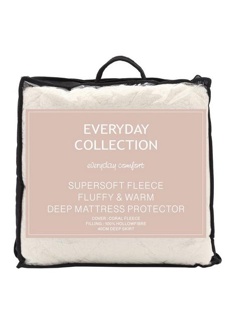 everyday-collection-super-soft-teddy-fleece-mattress-protector