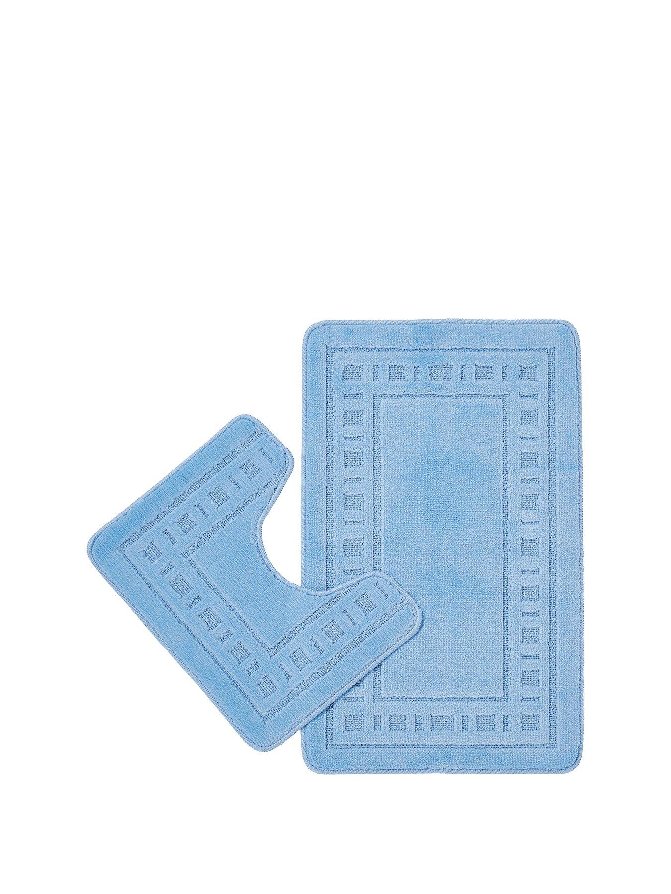Image 2 of 2 of Catherine Lansfield Armoni Bath and Pedestal Mat Set