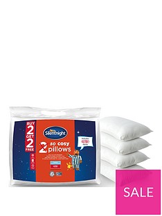 Silentnight So Cosy Pillows - 2 + 2 FREE!