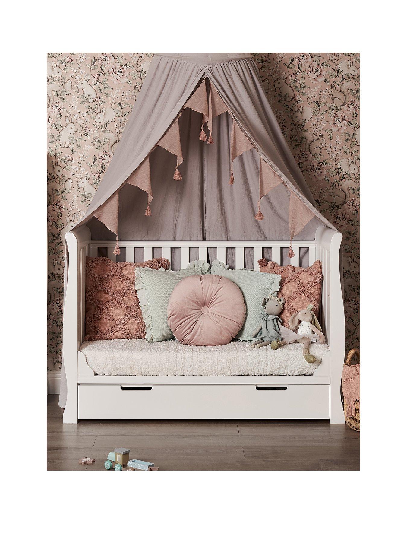 Stamford Mini Sleigh Cot Bed