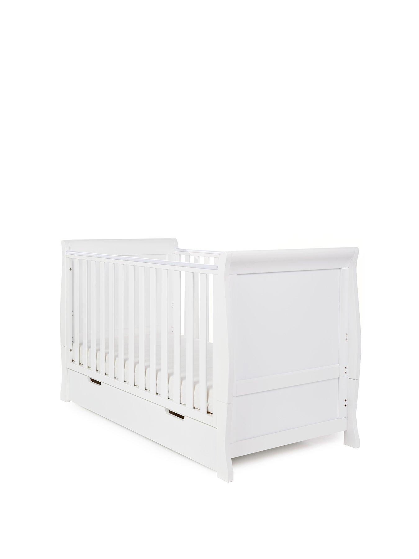 obaby stamford sleigh cot bed