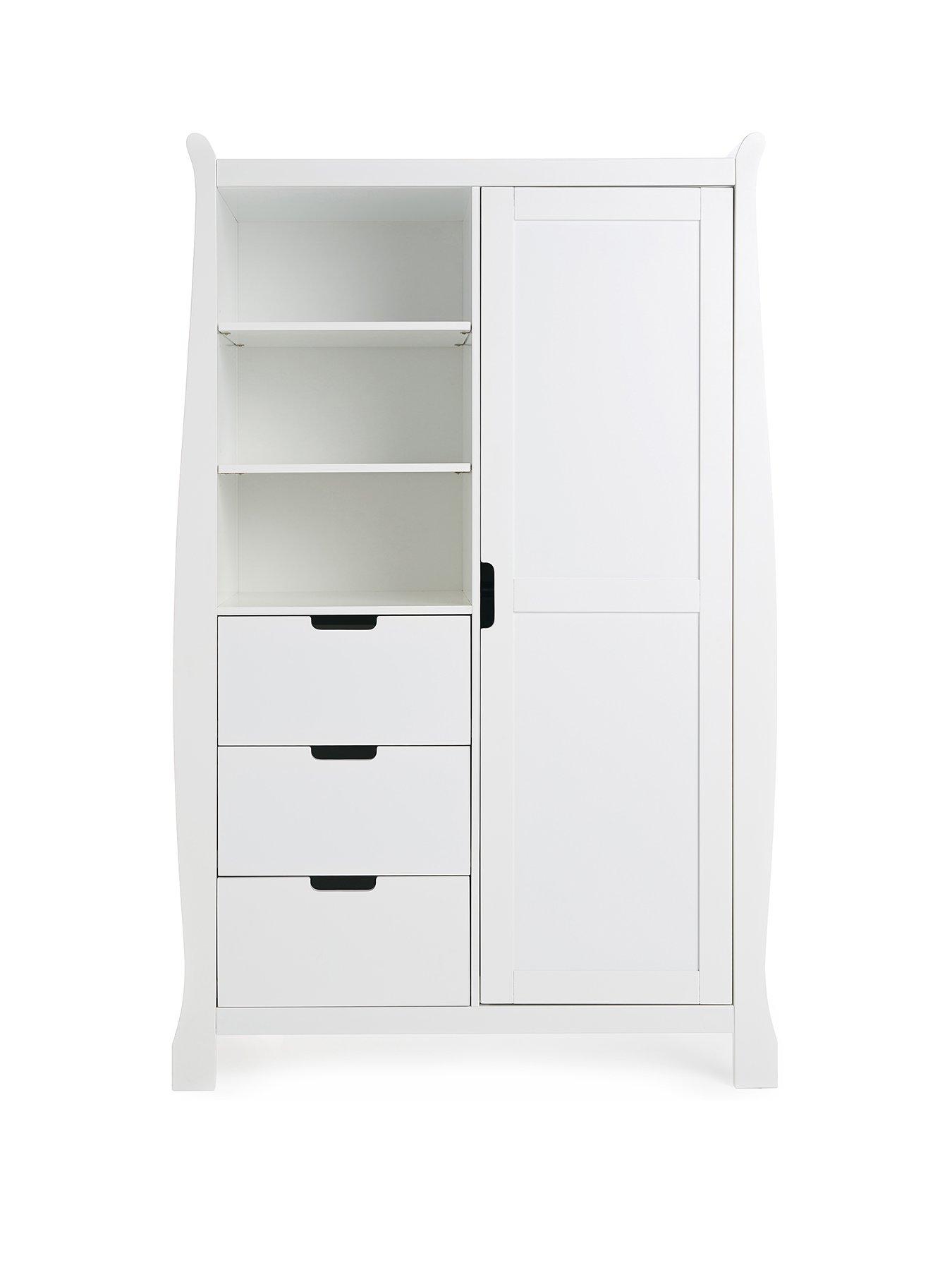 Image 2 of 2 of Obaby Stamford Sleigh Double&nbsp;Wardrobe