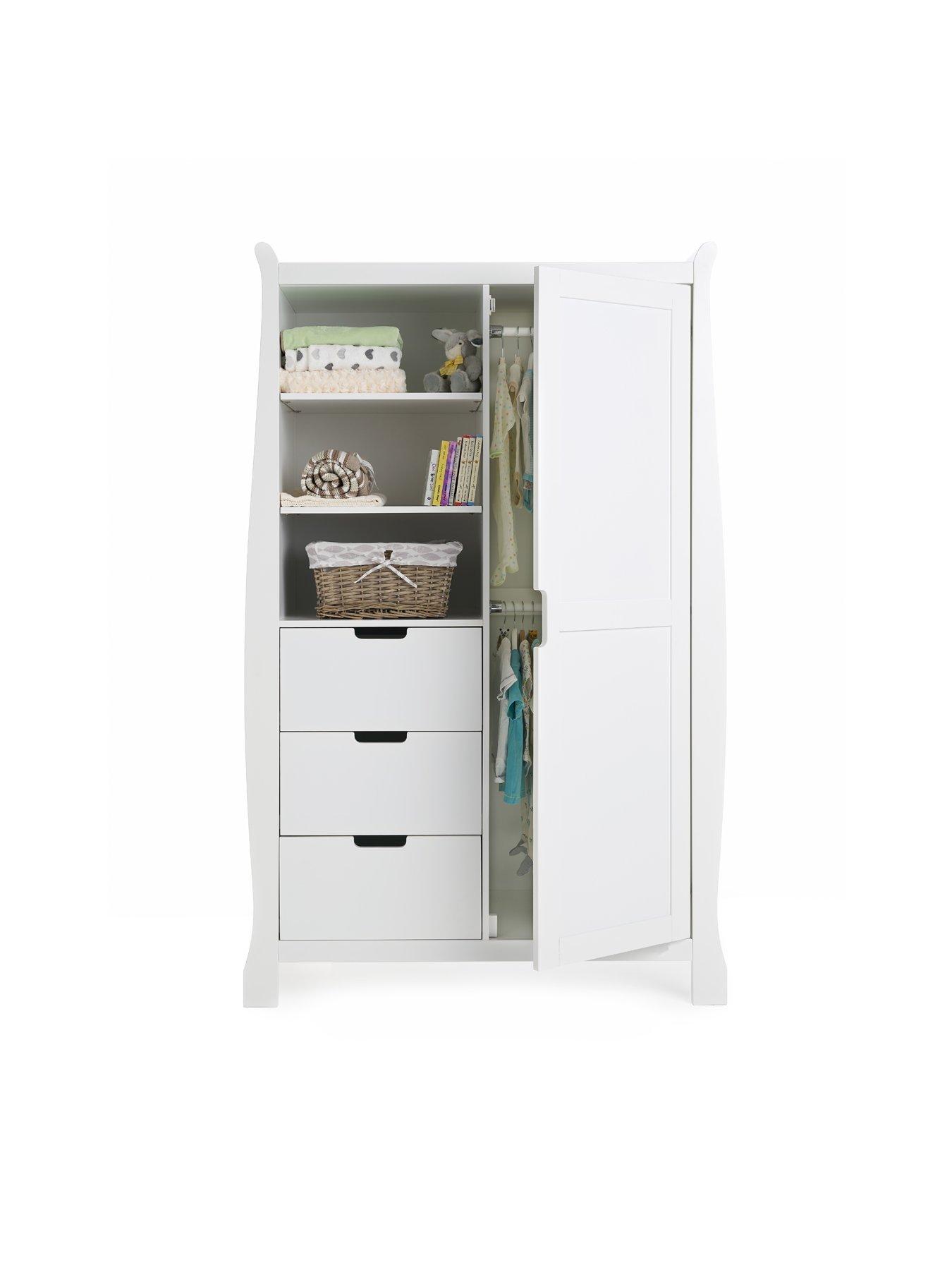 Image 3 of 3 of Obaby Stamford Sleigh Double&nbsp;Wardrobe