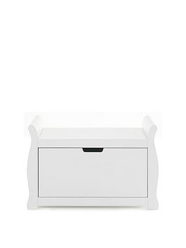 Product photograph of Obaby Stamford Sleigh Toy Box from very.co.uk