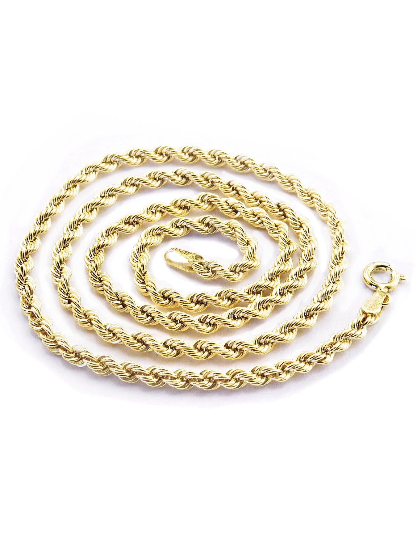 9 carat hot sale gold chain