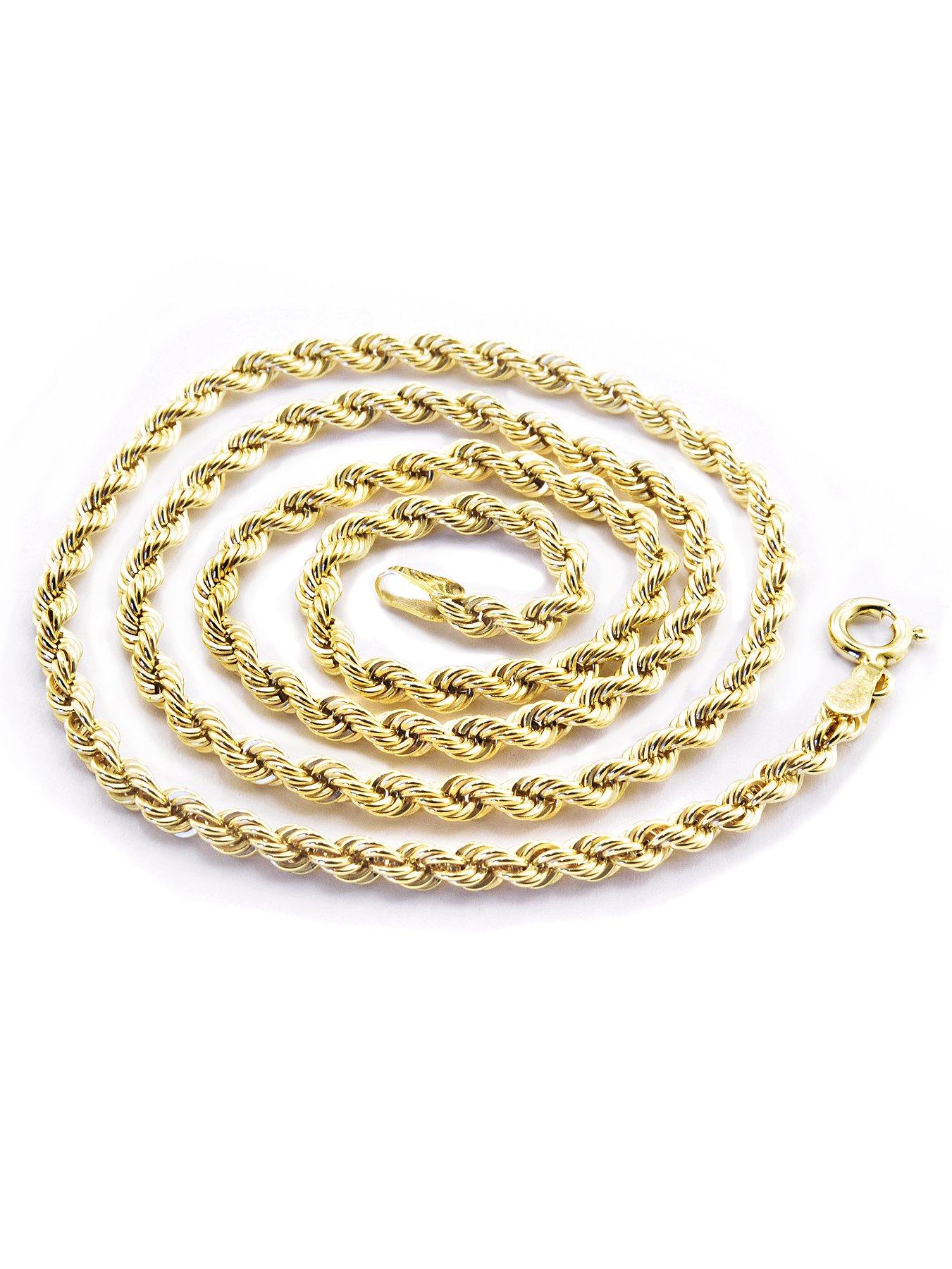 Love GOLD 9 Carat Yellow Gold Rope 