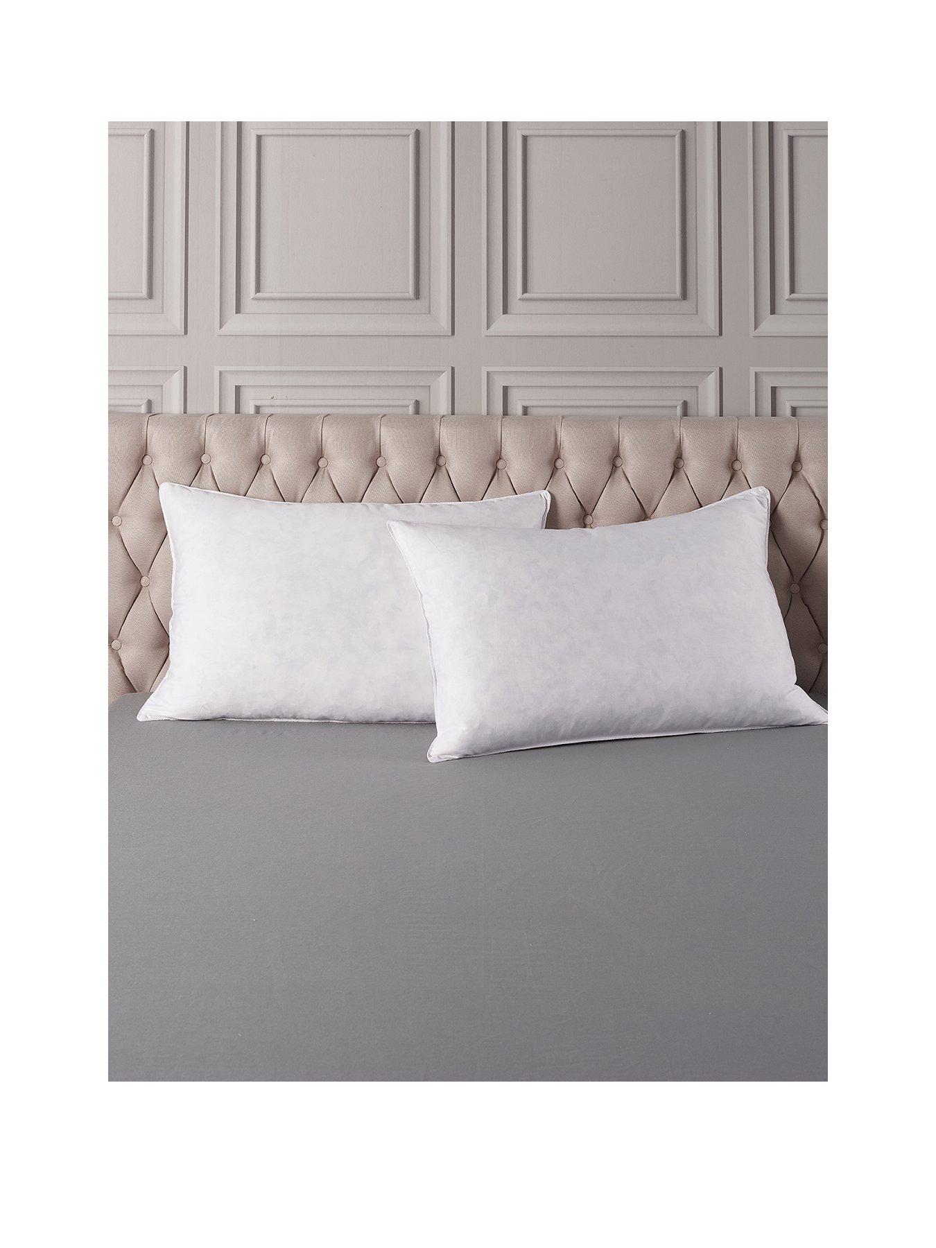Image 1 of 4 of Very Home Luxury Anti-Allergy Goose Feather and&nbsp;Down Pillows (Pair)