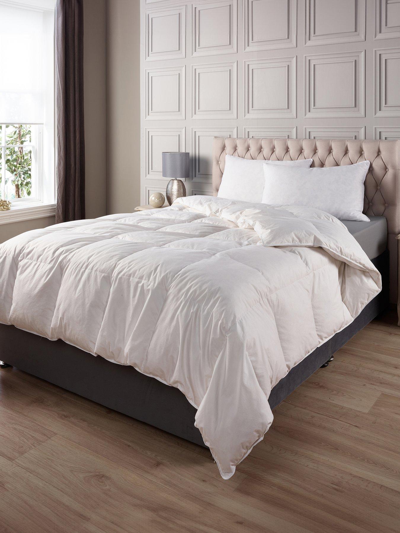 Product photograph of Very Home Luxury Goose Feather Amp Down 13 5 Tog Duvet from very.co.uk