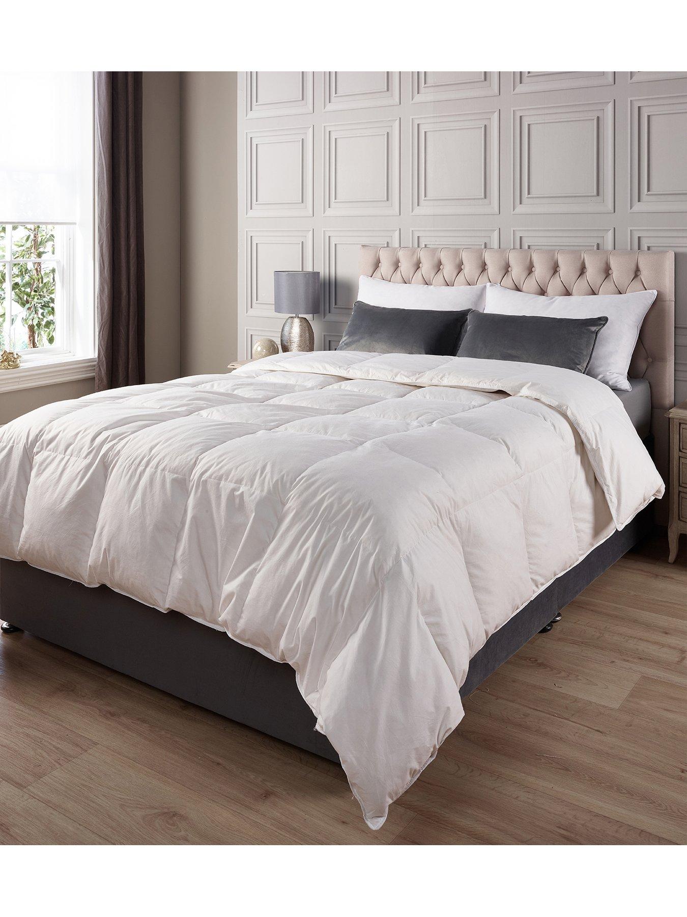 Very Home Luxury Goose Feather Down Tog Duvet Ks Very