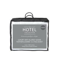 Hotel Collection Luxury Anti Allergy Goose Feather & Down 13.5 Tog ...