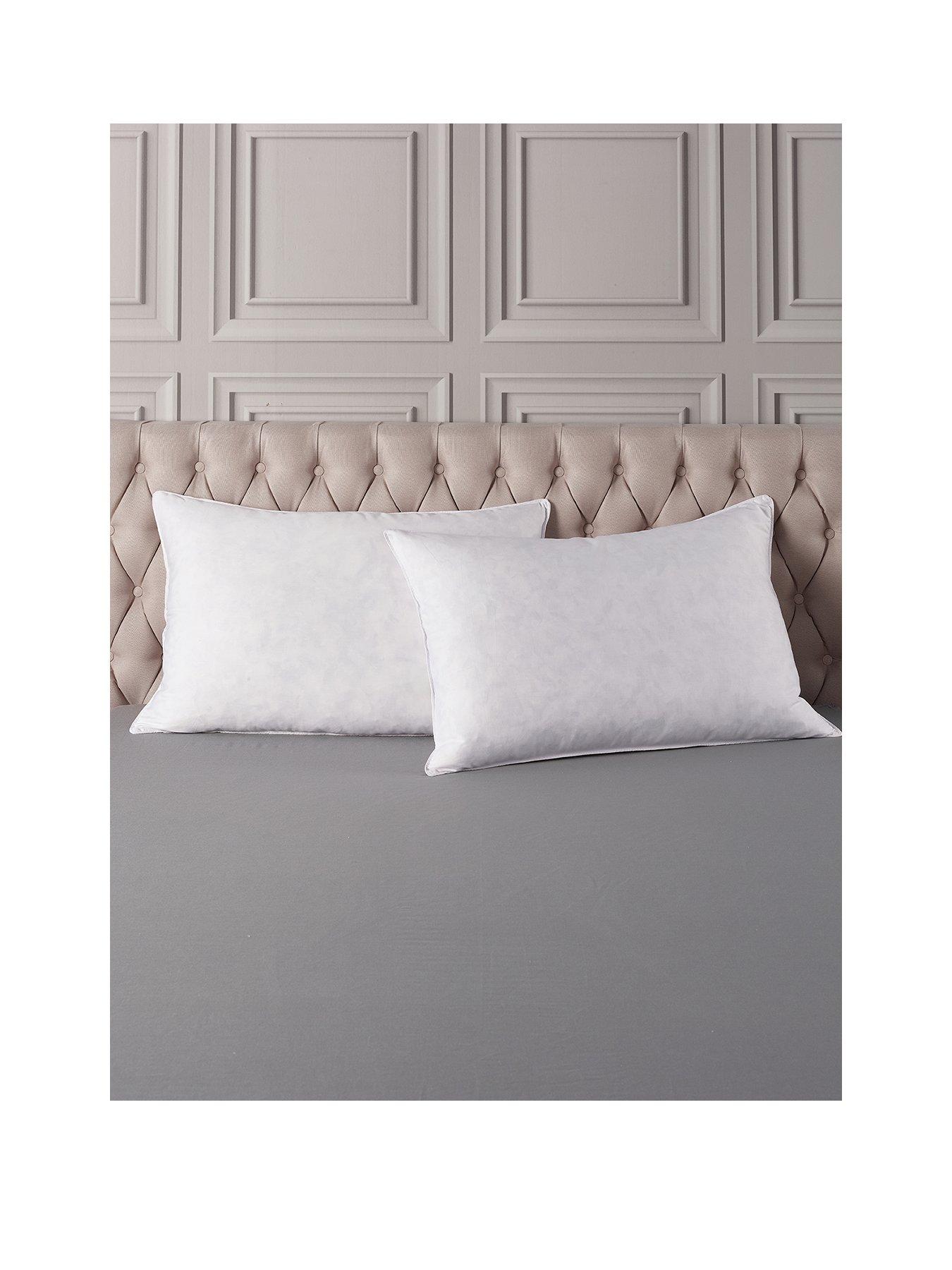 Product photograph of Everyday Collection Pair Of Anti-allergy Duck Feather And Down Pillows from very.co.uk
