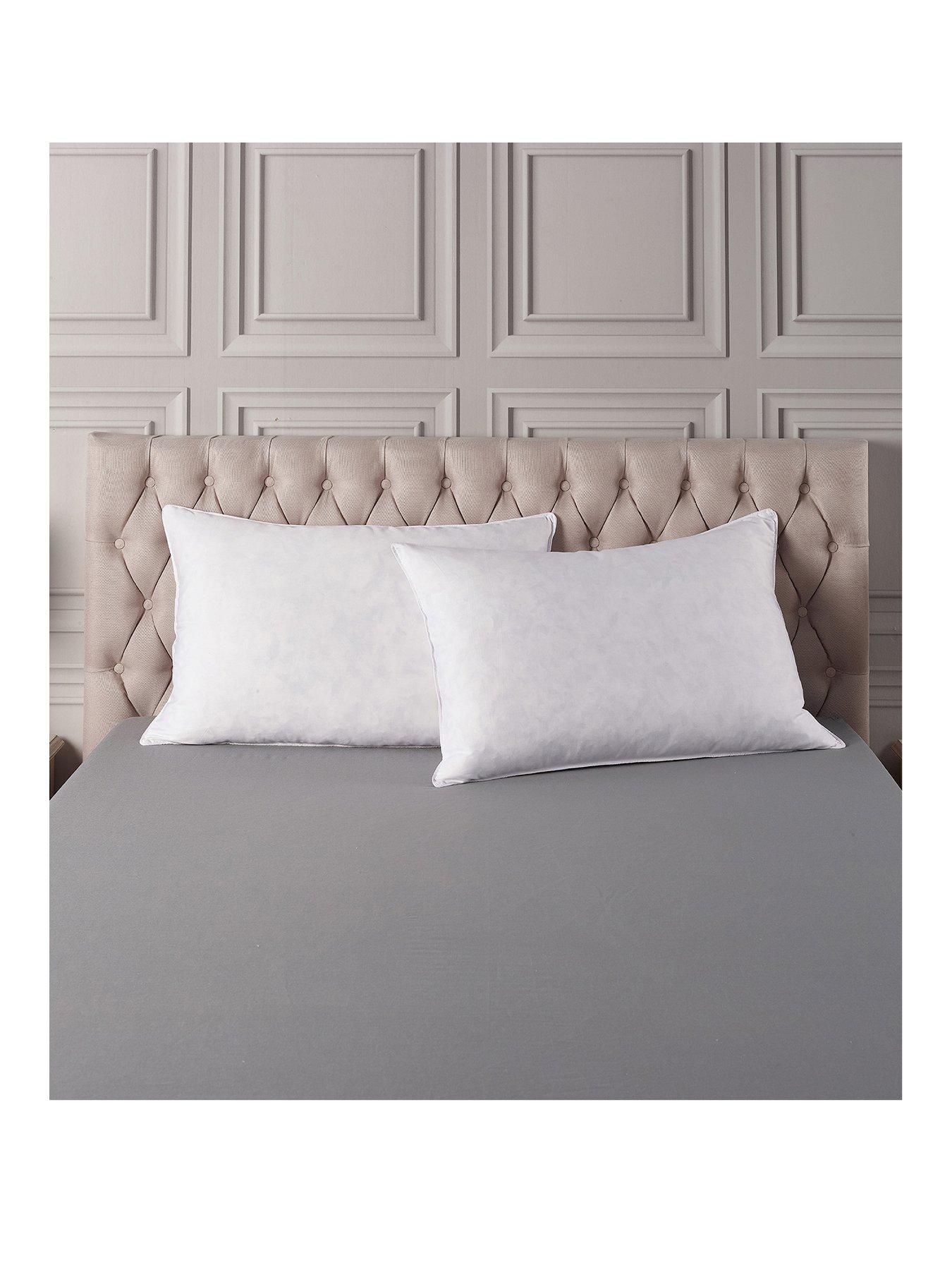 Image 2 of 4 of Very Home Pair of Anti-Allergy Duck Feather and Down Pillows