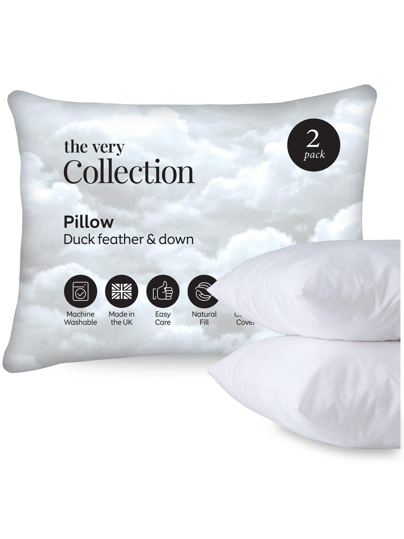 The Very Collection Duck Feather and Down Pillows (Pair)