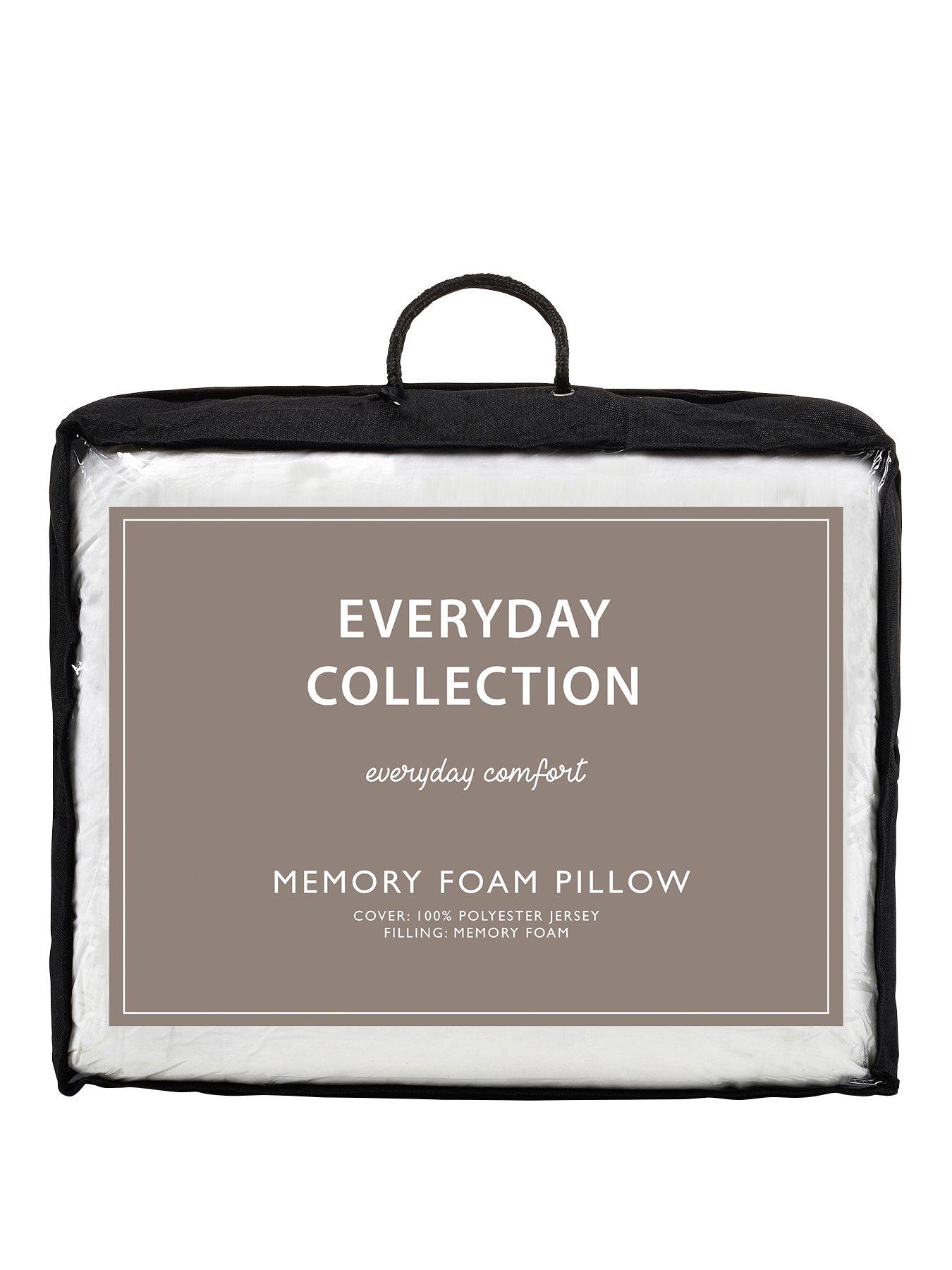 New Luxury Memory Foam Pillow With Cool Touch Luxury Cover SIze 65 X 44 CM UK 
