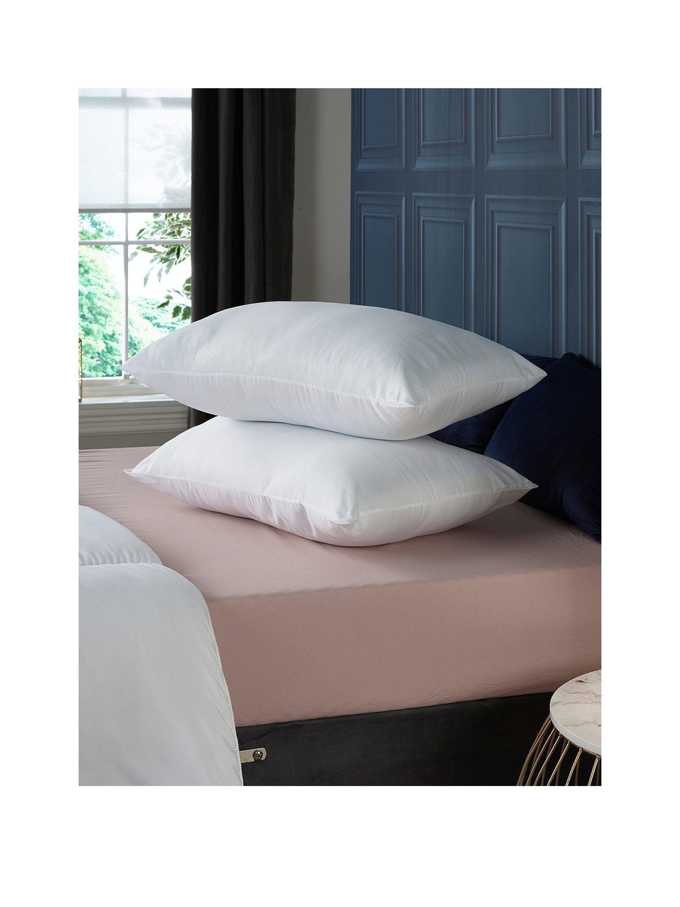 Product photograph of Very Home Medium Firm Support Pillow Pair from very.co.uk