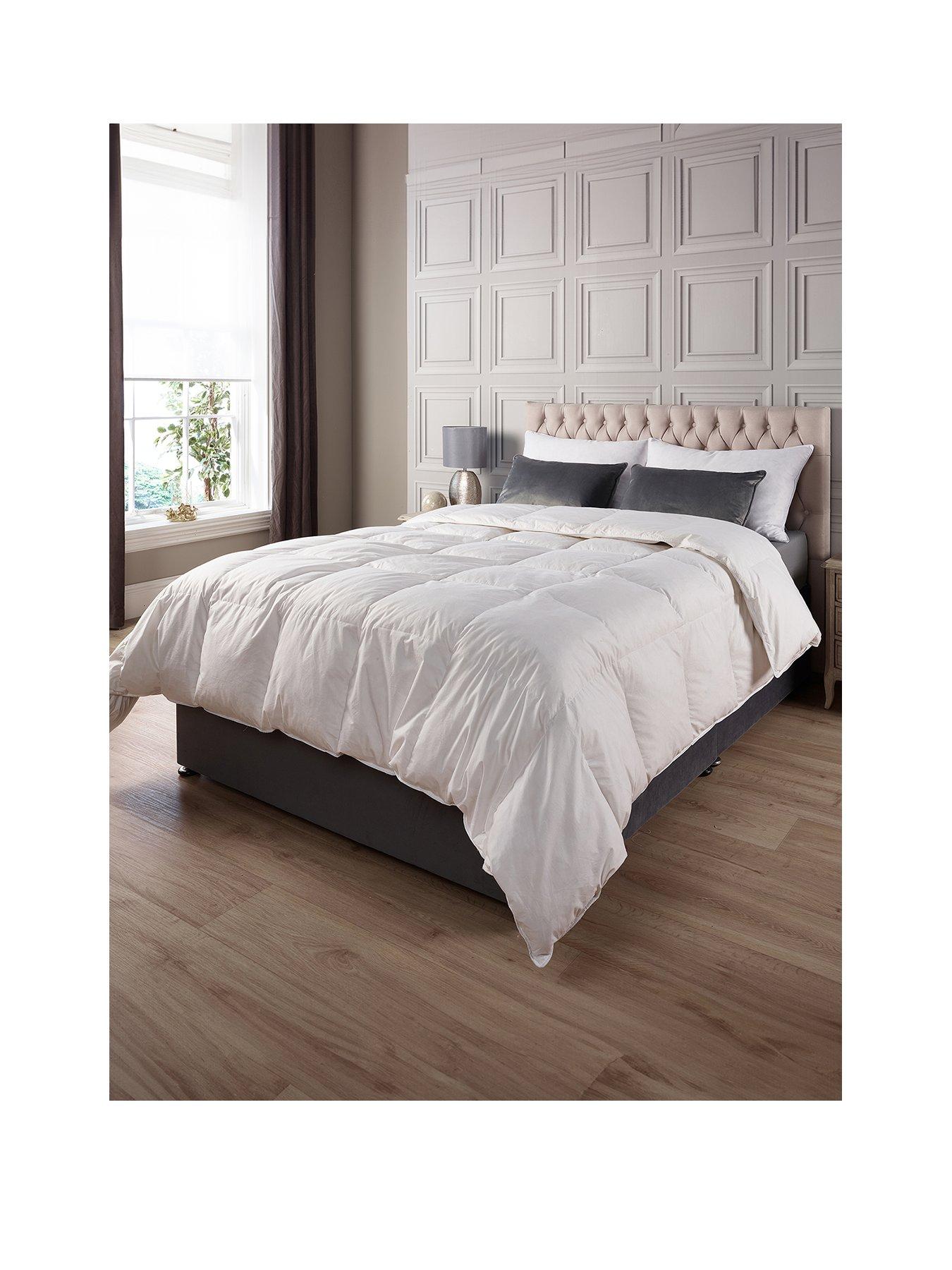 King size duck feather quilt best sale