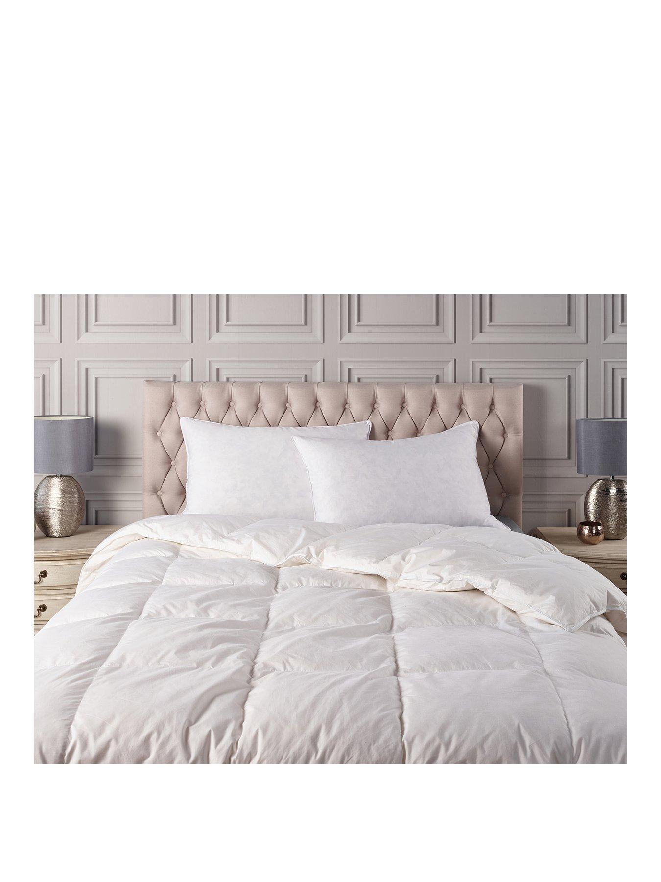 Very Home AntiAllergy Duck Feather and Down 13.5 Tog Duvet Very.co.uk