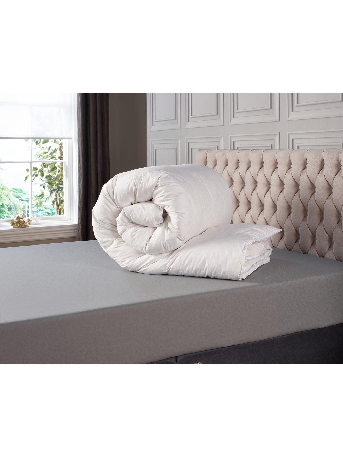 Very Home AntiAllergy Duck Feather and Down 13.5 Tog Duvet Very.co.uk