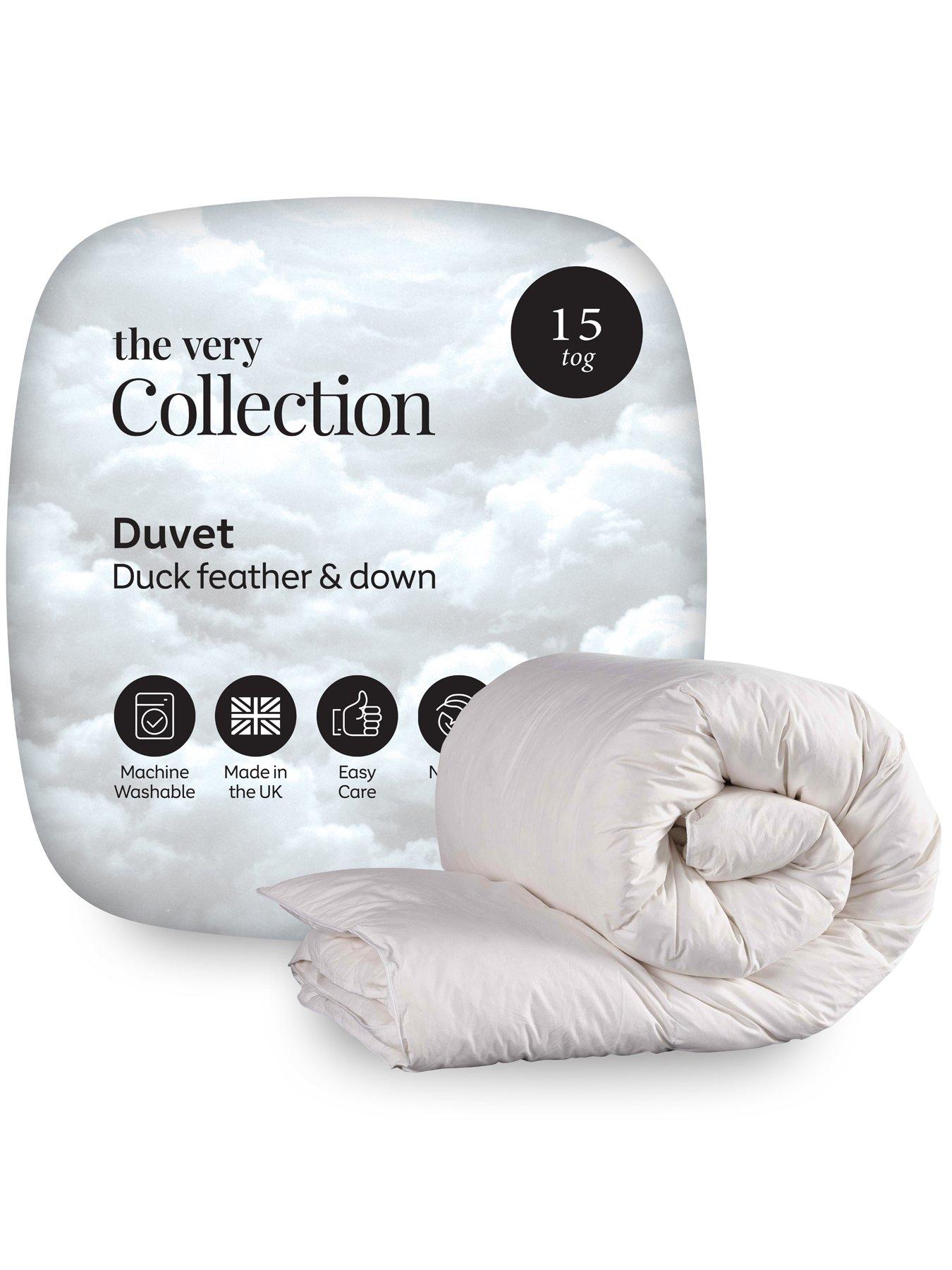 The Very Collection Duck Feather and Down 15 Tog Duvet