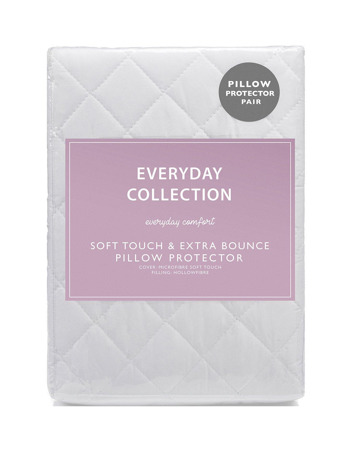 Everyday Collection Soft Touch &Amp; Extra Bounce Pillow Protector Pair review