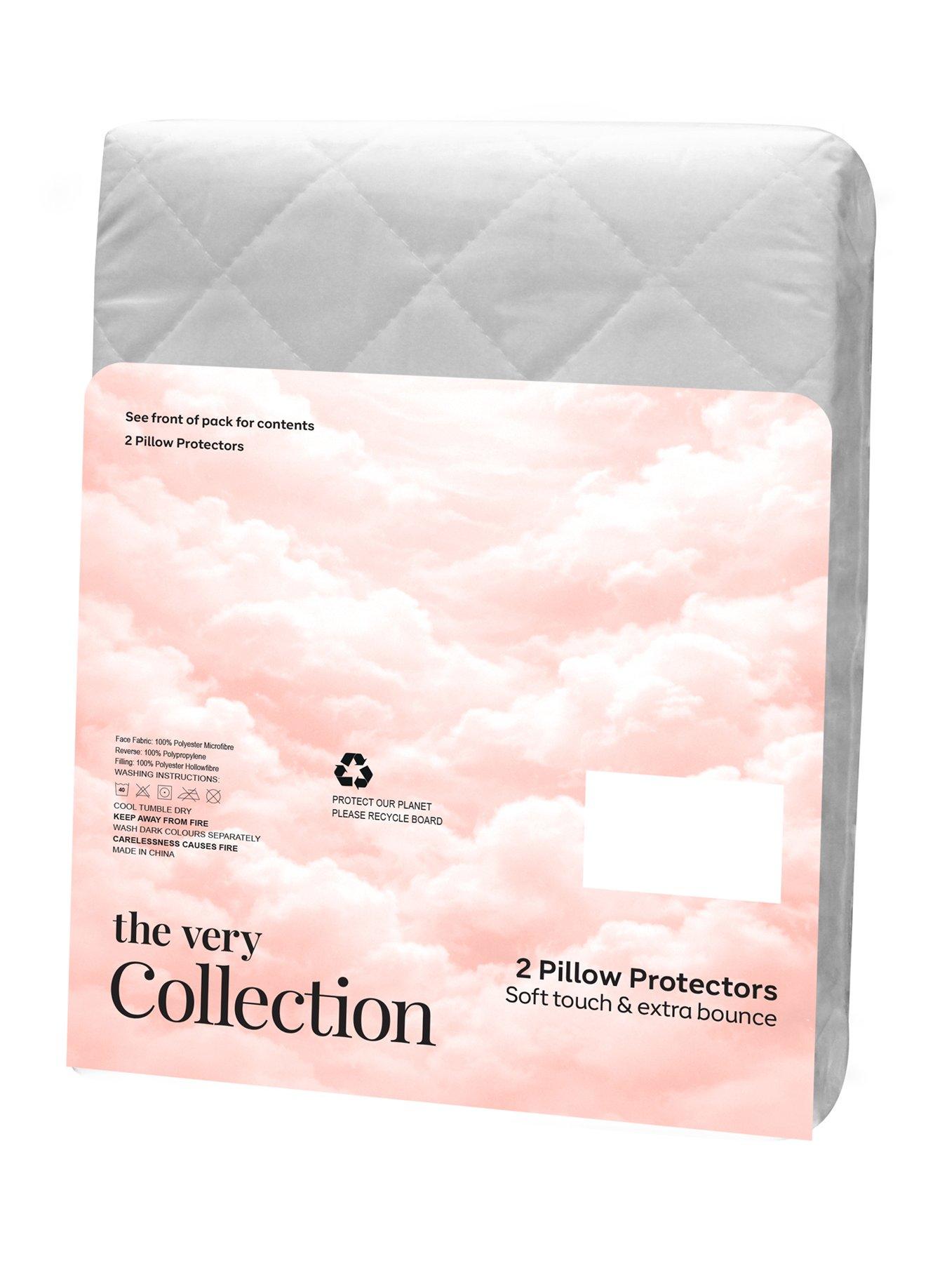 Image 4 of 4 of The Very Collection Soft Touch &amp; Extra Bounce Pillow Protector Pair