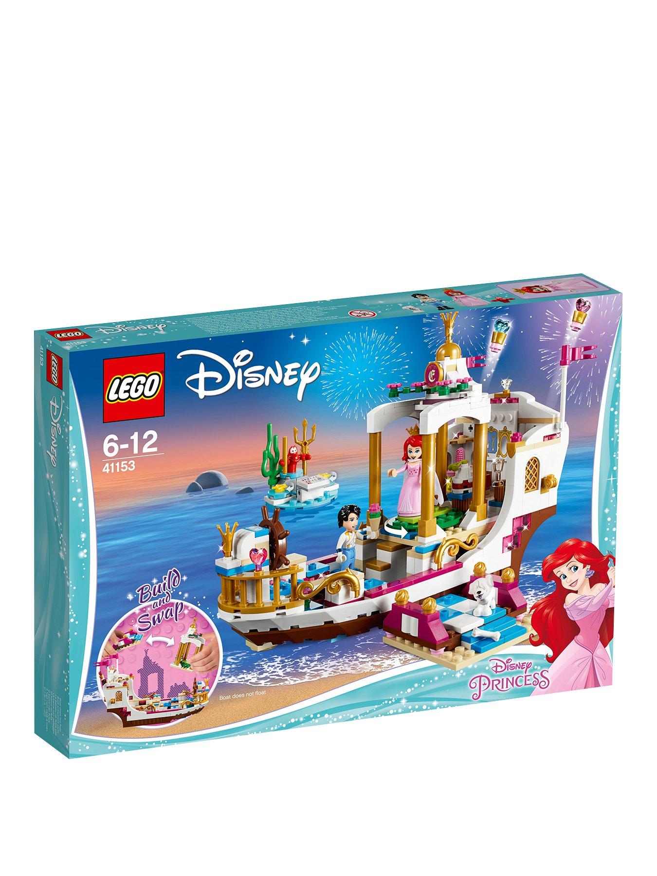 lego disney ariel's royal celebration boat