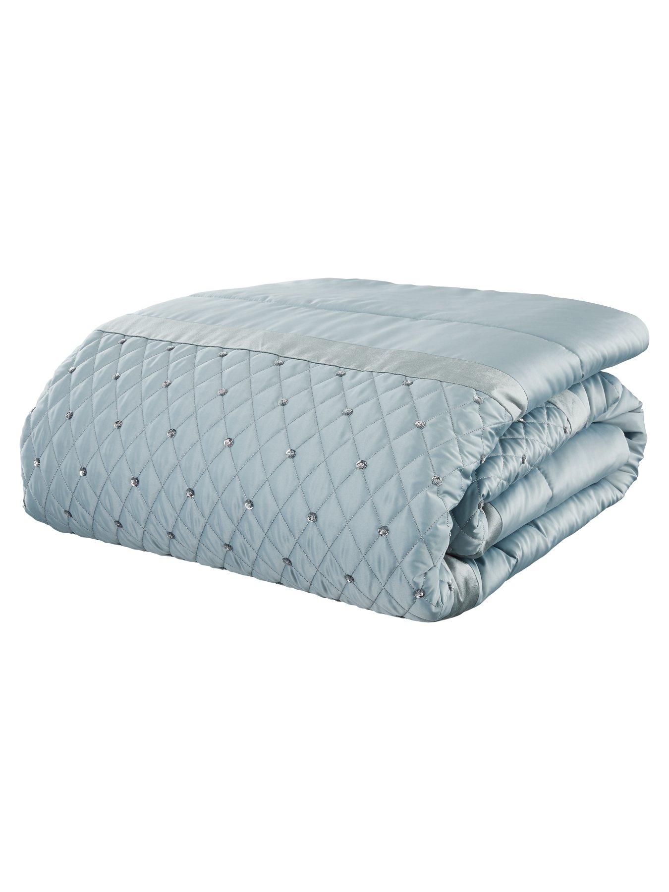 Duck egg blue bedspreads best sale and throws