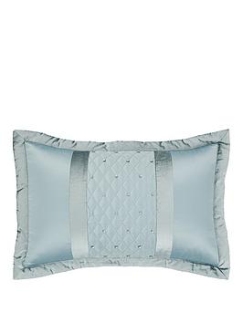 Product photograph of Catherine Lansfield Pair Of Sequin Cluster Pillow Shams - Duck Egg from very.co.uk