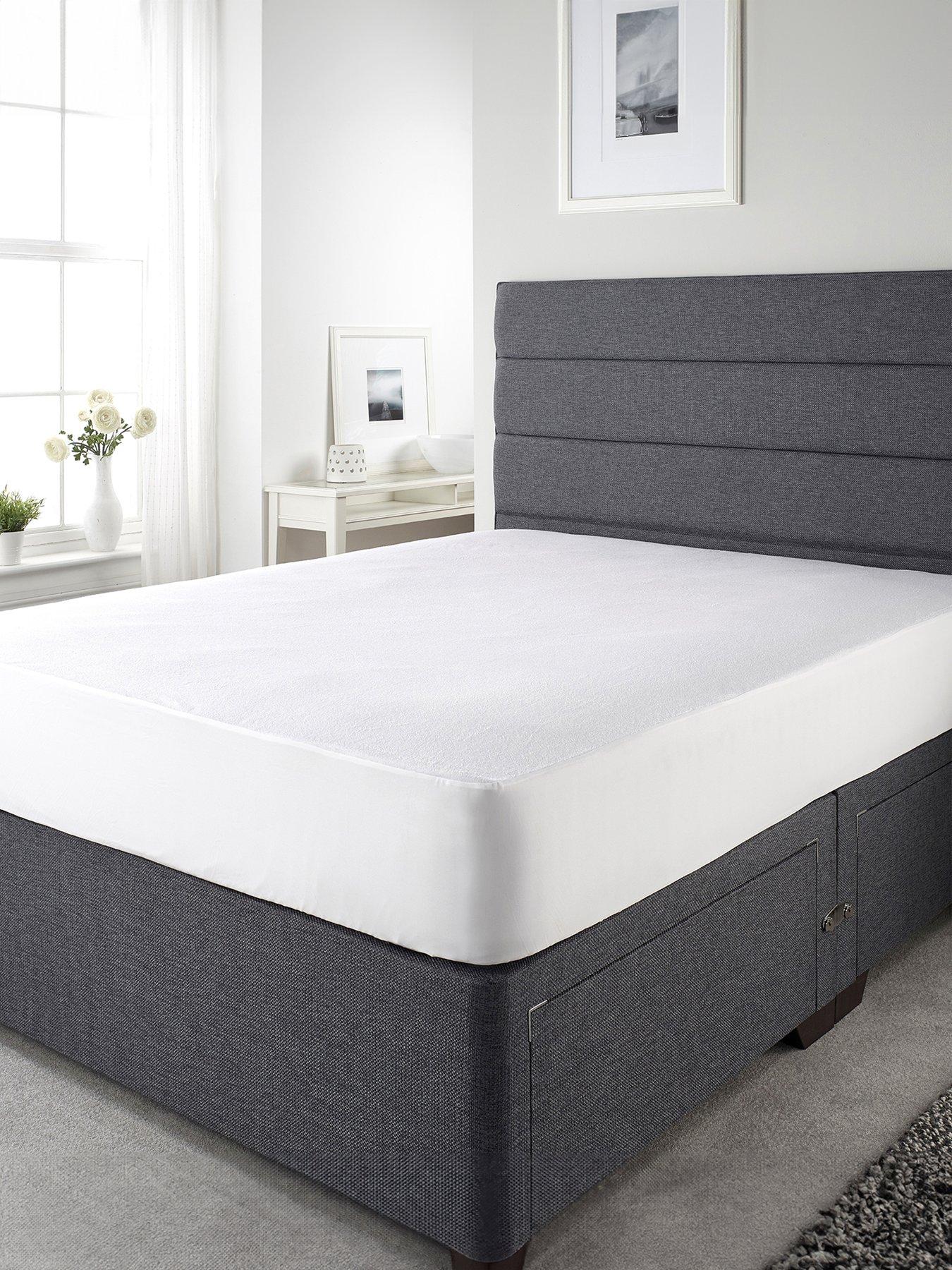 Image 1 of 4 of The Very Collection Terry Cotton Waterproof Mattress Protector
