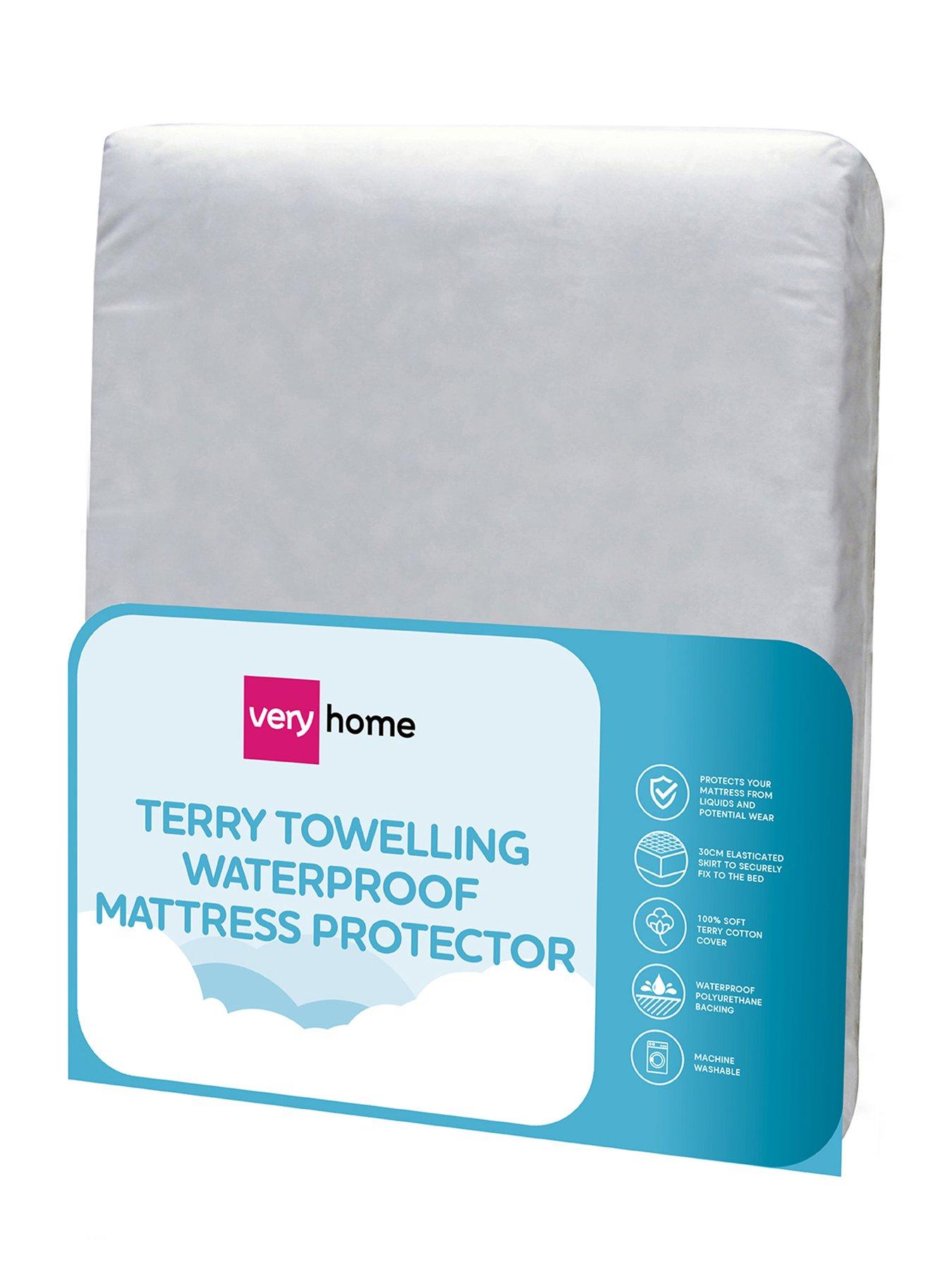 undefined Terry Cotton Waterproof Mattress Protector