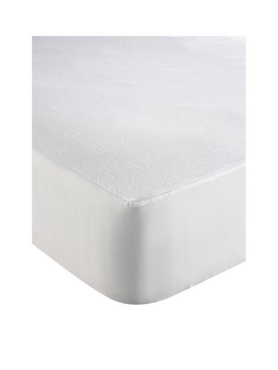 stillFront image of very-home-terry-cotton-waterproof-mattress-protector