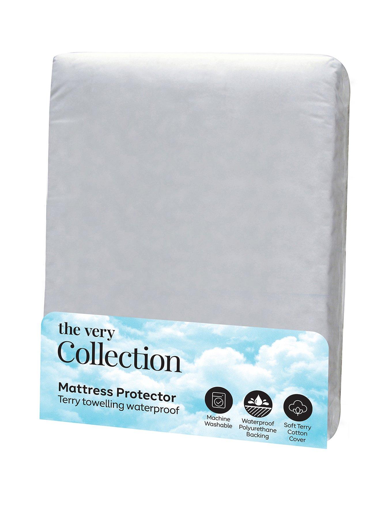 Image 2 of 4 of The Very Collection Terry Cotton Waterproof Mattress Protector