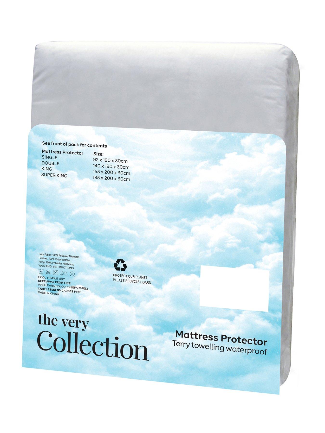 Image 4 of 4 of The Very Collection Terry Cotton Waterproof Mattress Protector