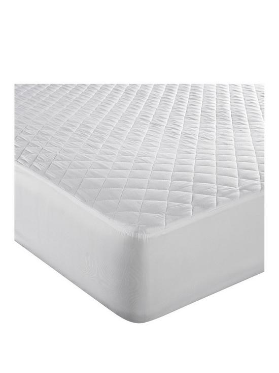 stillFront image of very-home-cotton-percale-quilted-mattress-protector