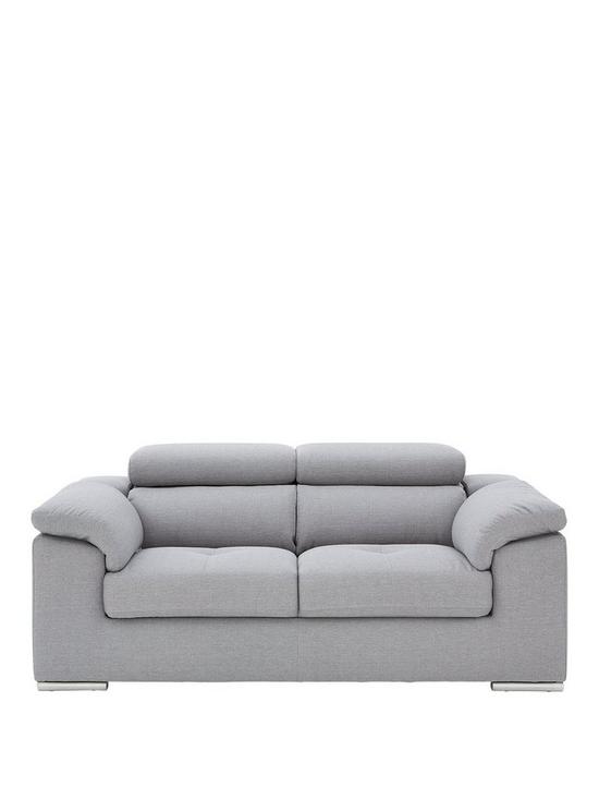 front image of brady-2-seater-fabric-sofa