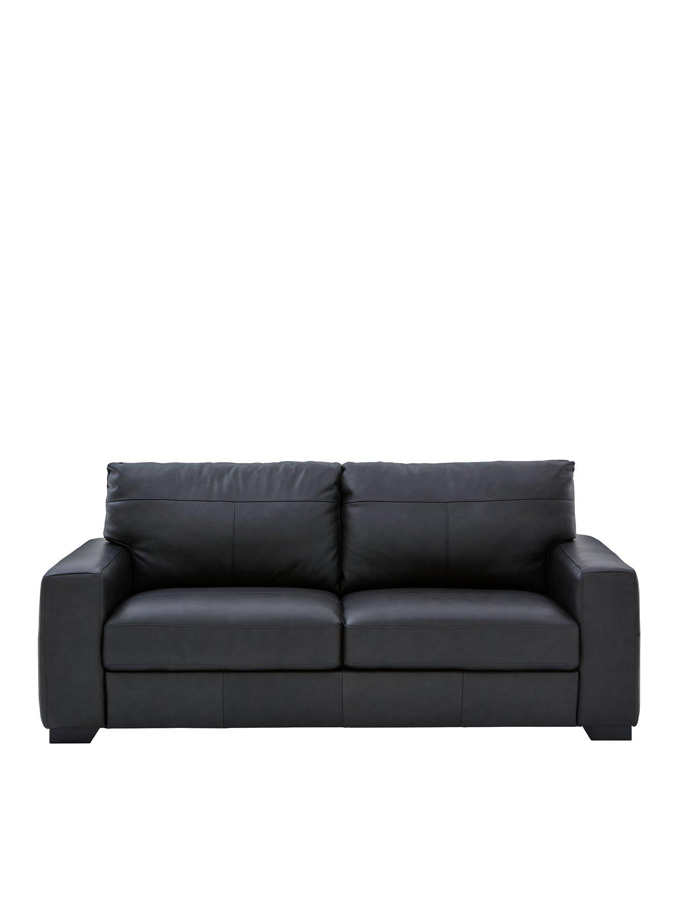 undefined Hampshire 3 Seater Premium Leather Sofa