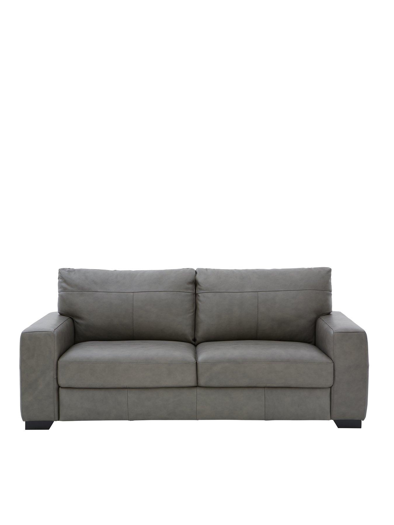undefined Hampshire 3 Seater Premium Leather Sofa