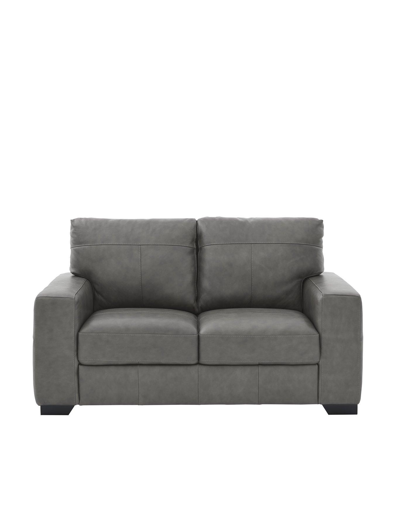 undefined Hampshire 2 Seater Premium Leather Sofa - FSC Certified