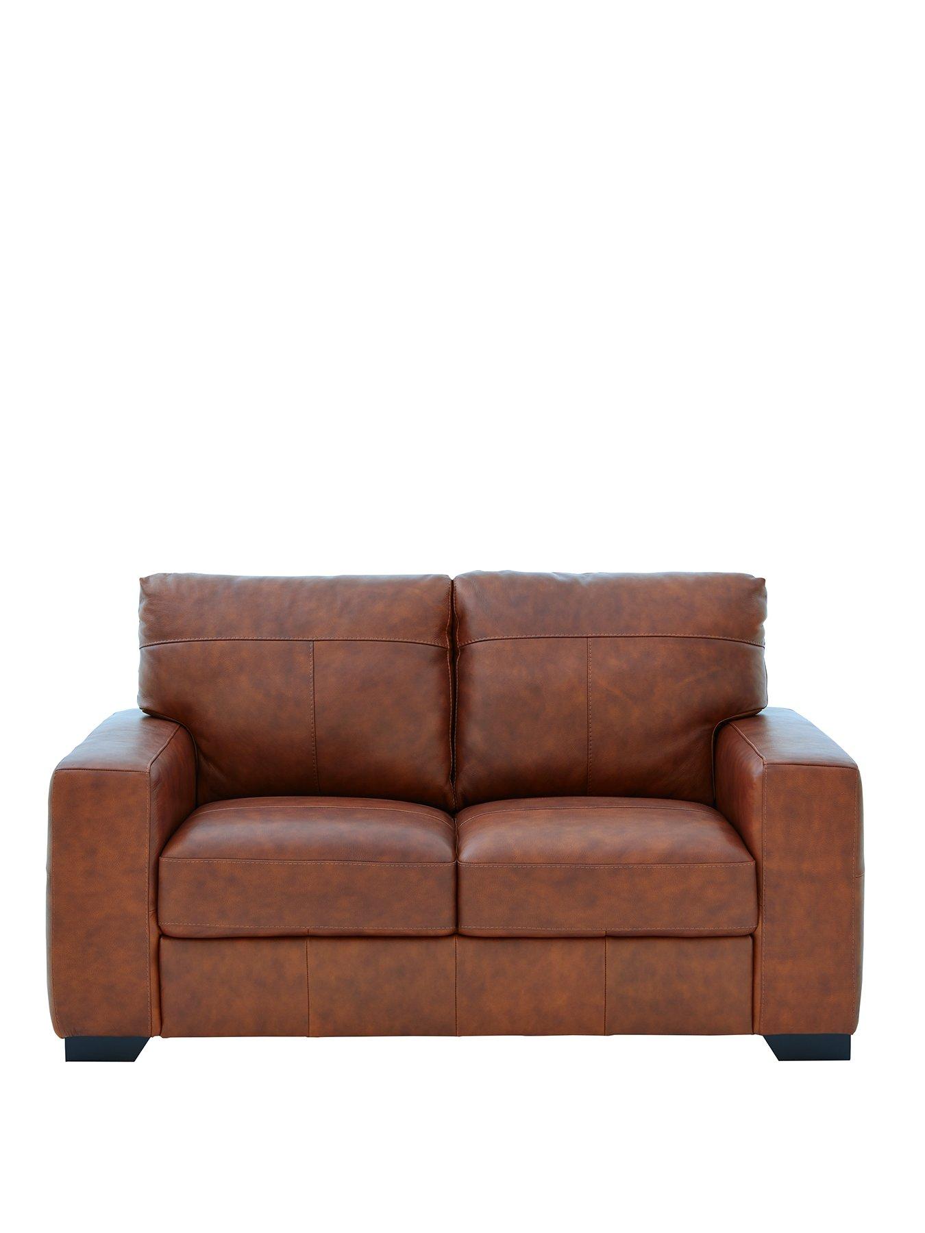 Image 2 of 6 of The Very Collection Hampshire Italian Leather 2 Seater Sofa&nbsp;- FSC&reg; Certified