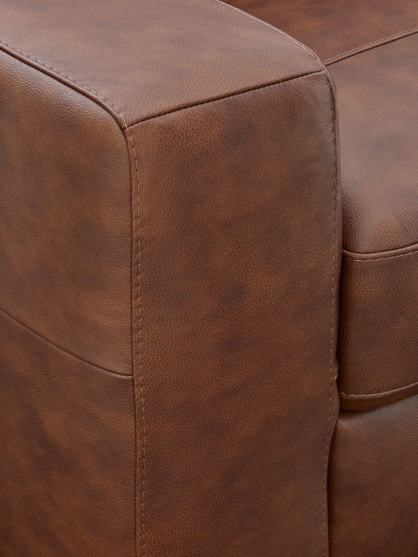 Image 4 of 6 of The Very Collection Hampshire Italian Leather 2 Seater Sofa&nbsp;- FSC&reg; Certified