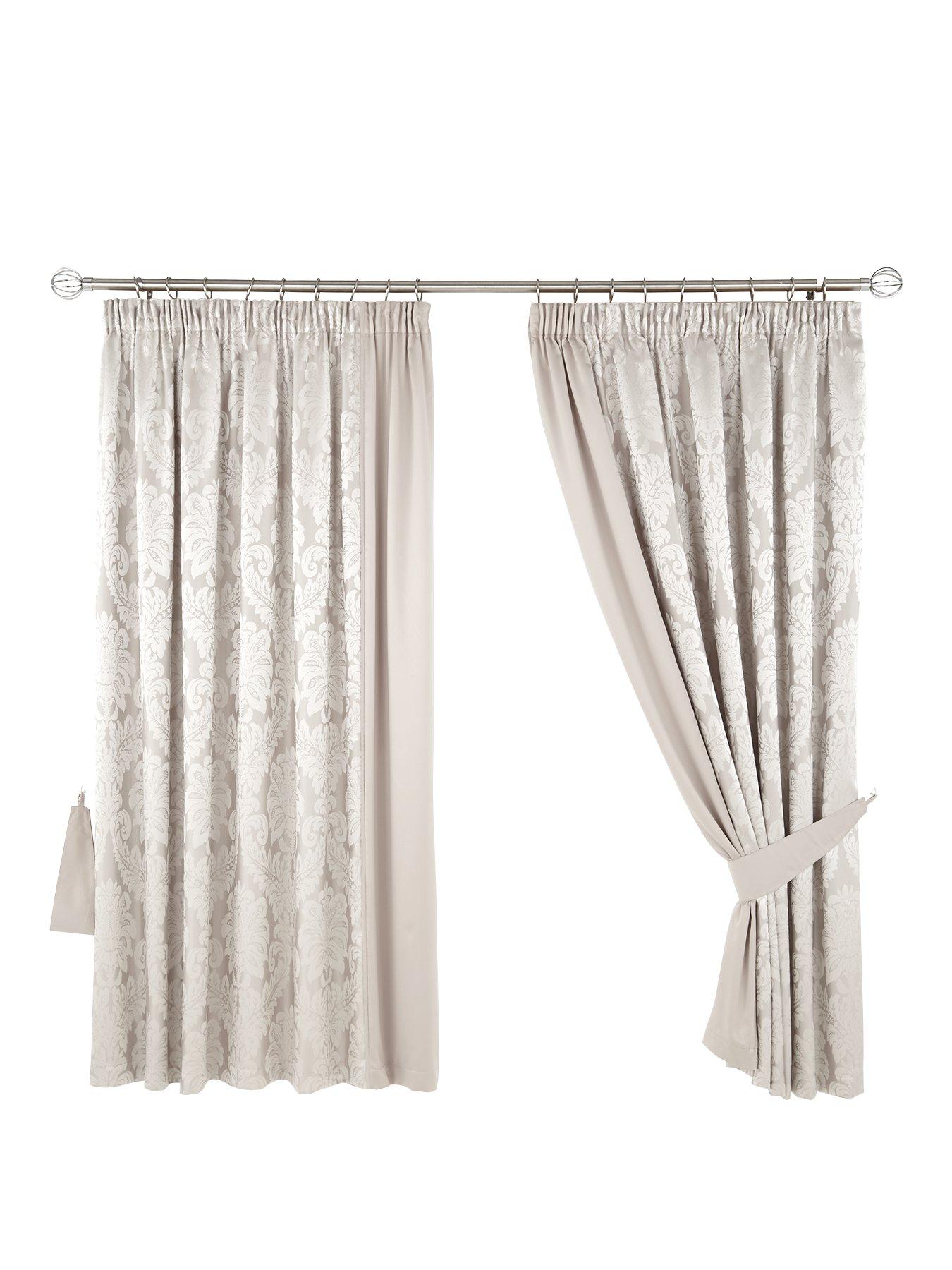 Image 1 of 5 of Very Home Boston Pencil Pleat Lined&nbsp;Curtains