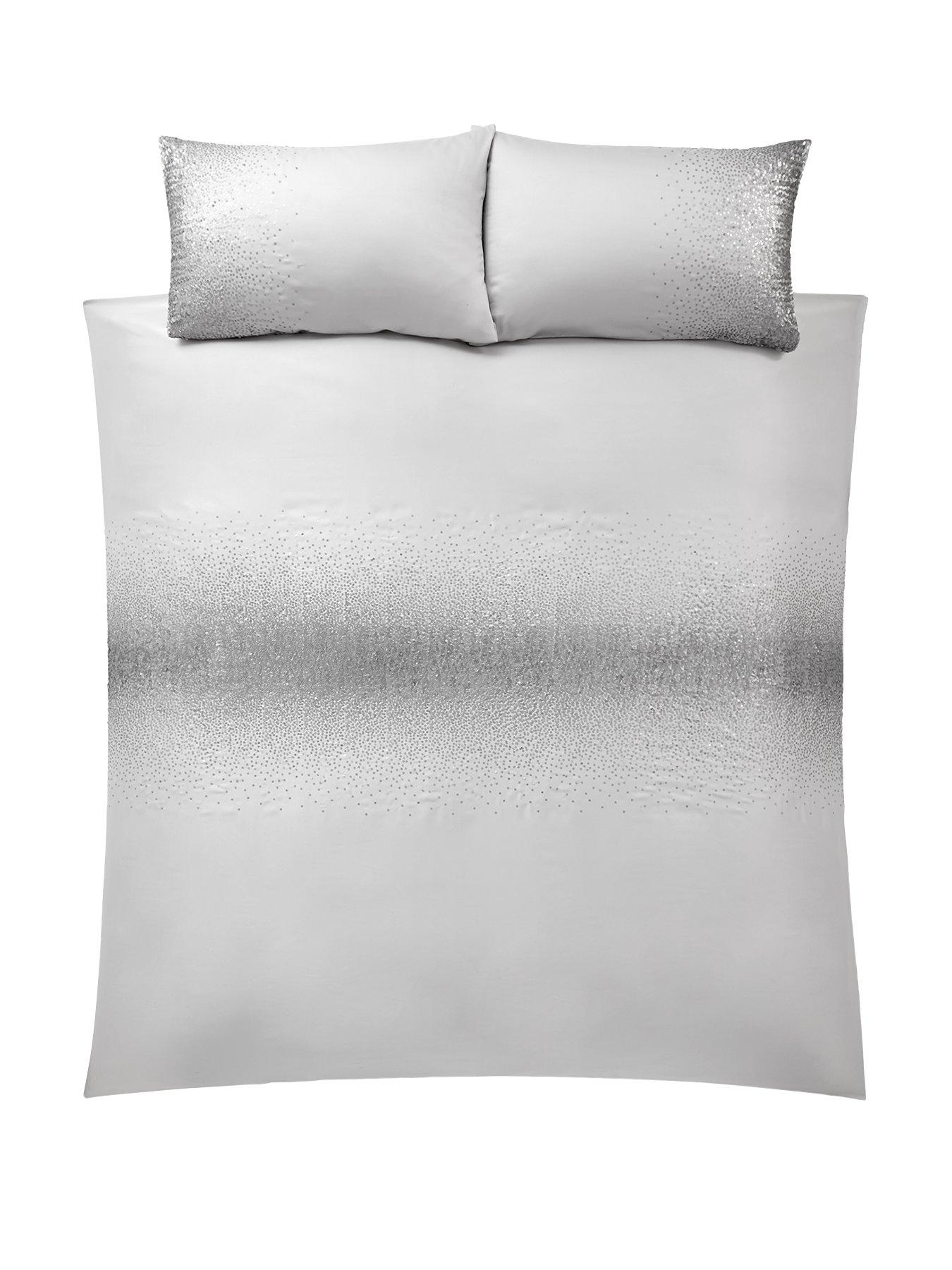 Ideal Home Marissa Ombre Sequin Duvet Cover Set Very Co Uk